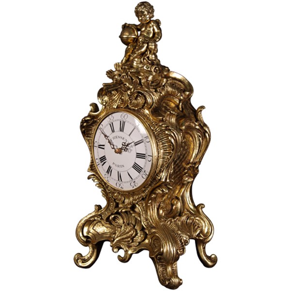 Rococo Uhr Gold