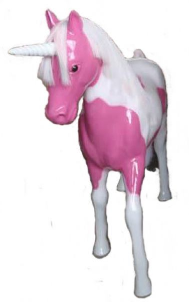 Einhorn Ponny in Pink/Weiß
