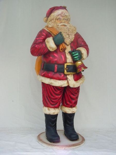 Weihnachtsmann mit Glocke XXL