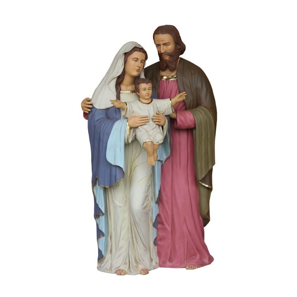 Heilige Familie stehend - Josef, Maria und Jesus
