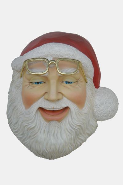 Weihnachtsmann Maske für Wandmontage