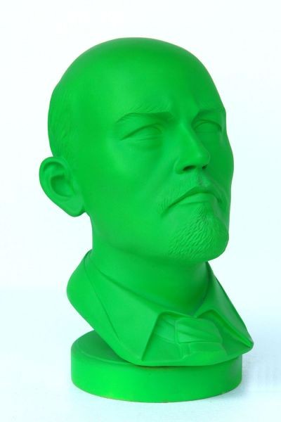 Vladimir Lenin Büste grün