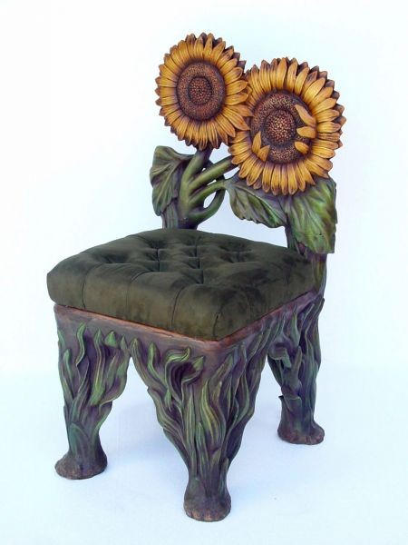 Sonnenblumen Stuhl