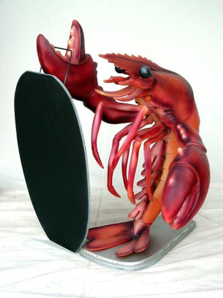 Lobster klein mit Angebotstafel