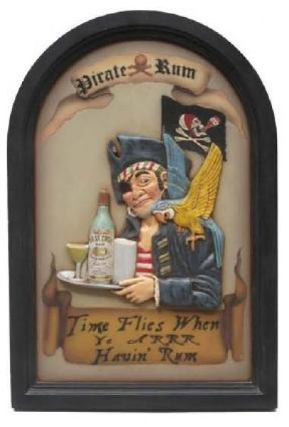 Piratenschild Pirate-Rum