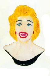 kitschige Marilyn als Büste zum hinstellen