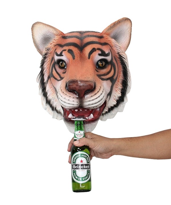 Tigerkopf Flaschenöffner