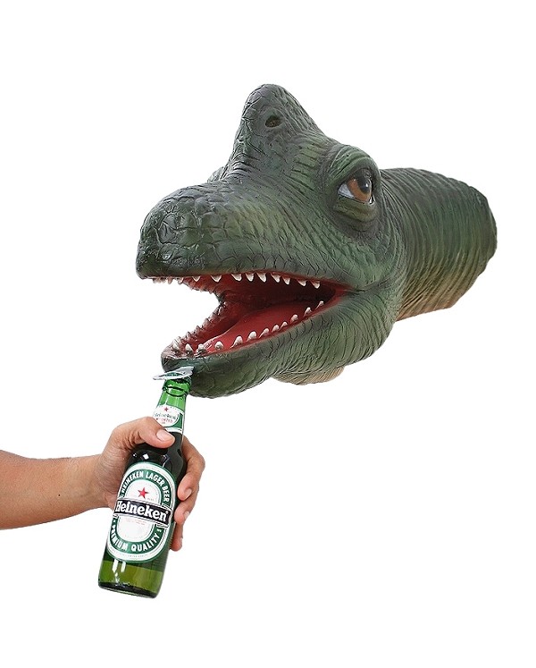 Dinosaurier Brachiosauruskopf Flaschenöffner
