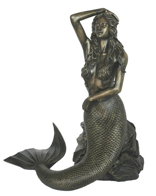Meerjungfrau Bronze