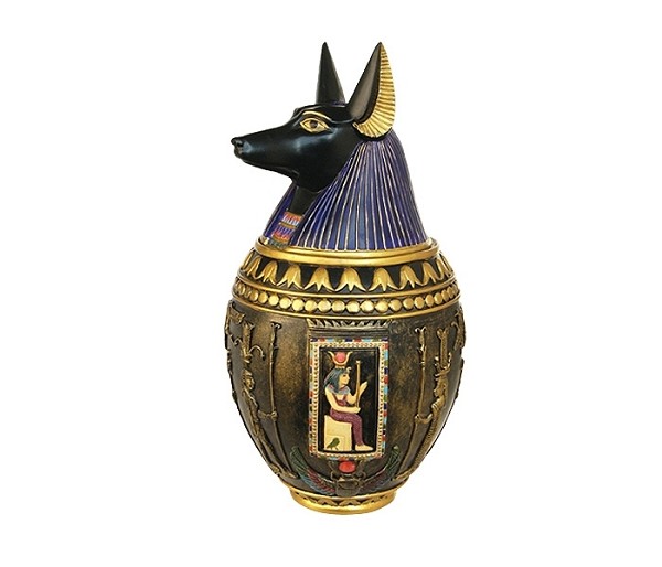 ägyptischer Hund Vase