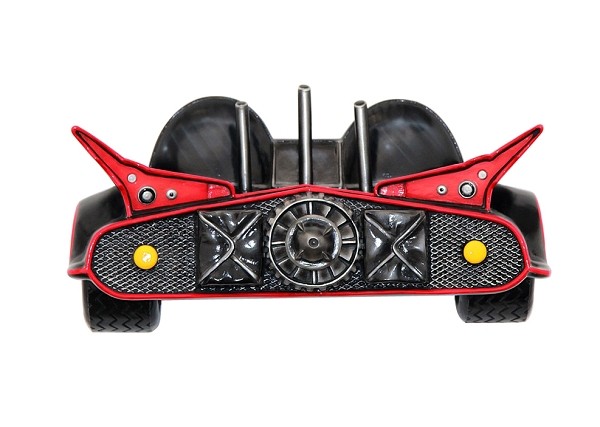 Wanddeko Batmobil mit Flügeln Schwarz Rot