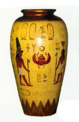 ägyptische Vase