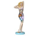 Marilyn Monroe Double im PopArt - Kleid