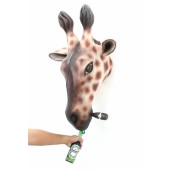 Giraffenkopf mit Zigarre Flaschenöffner