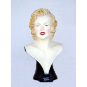 Marilyn Monroe Double Büste mit Unterschrift