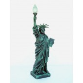 Freiheitsstatue mit Lampe Bronze klein