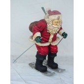 Weihnachtsmann auf Skier klein