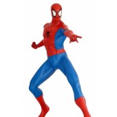 Spiderman Comic Statue mit Metallplatte - Marvel