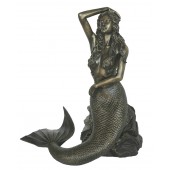 Meerjungfrau Bronze