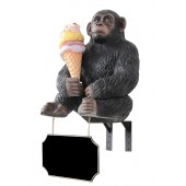 Affe mit Eis für für Wand