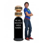 2 Burger Angebotstafel