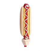 Hotdog in Hand für Wand