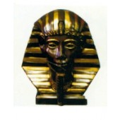 ägyptische Büste braun gold