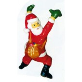 kleiner hängender Weihnachtsmann mit Sack