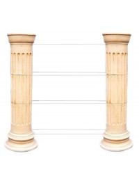 2 Säulen Regal
