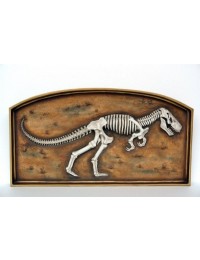 T-Rex Fossil im Rahmen