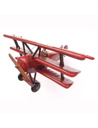 Der Rote Baron als kleines Flugzeugmodell