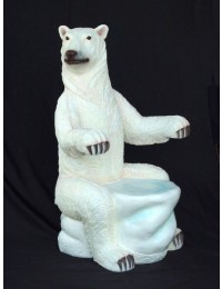 Polarbär Sitz