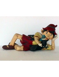 Pinocchio liegend