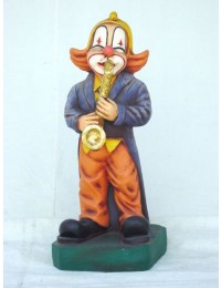 Clown mit Saxophon klein