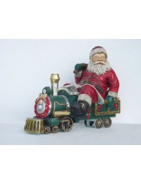 Weihnachtsmann im Zug