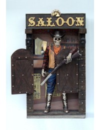 Skelett im Saloon