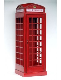 Londoner Telefonzelle Rot