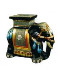 orientalischer Elefant mit Ablage