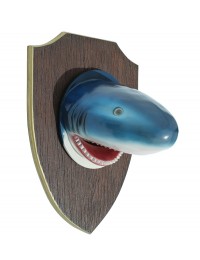 Lustiger Haikopf auf Holz