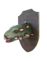 Dinosaurier Gastoniakopf auf Holz