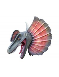 Dinosaurier Dilophosauruskopf