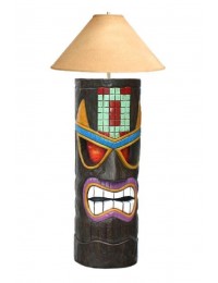 Tiki Masken Lampe 4