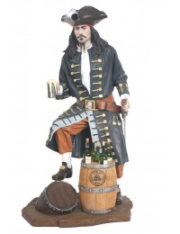 Pirat mit Weinhalterung hell