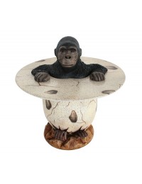 Gorilla im Ei Tisch