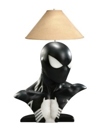 Spiderman schwarz Lampe