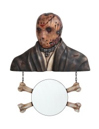 Monster Jason Voorhees Spiegel mit Knochen