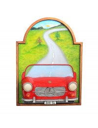 Bild mit Mercedes Benz Rot