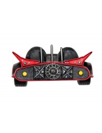 Wanddeko Batmobil mit Flügeln Schwarz Rot
