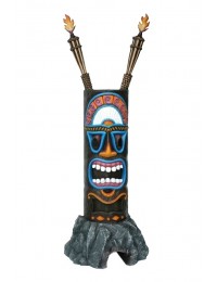 Tiki Maske auf Stein 2