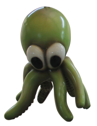 Comic Octopus Lulu
